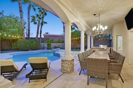 Lux 5Br Vegas Home W Pool, Spa, Games, Near Strip Las Vegas Eksteriør billede