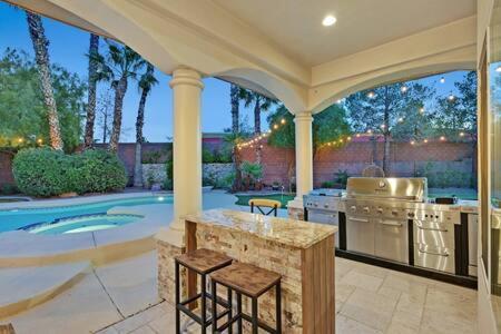 Lux 5Br Vegas Home W Pool, Spa, Games, Near Strip Las Vegas Eksteriør billede