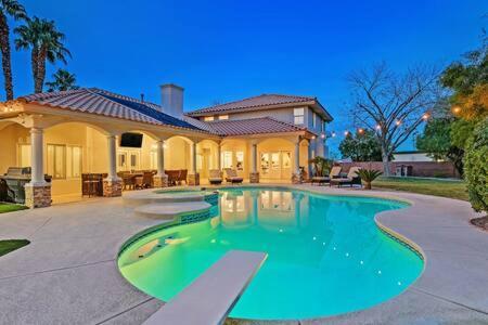 Lux 5Br Vegas Home W Pool, Spa, Games, Near Strip Las Vegas Eksteriør billede